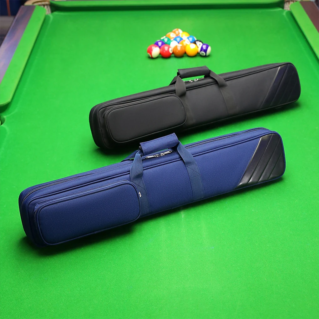 

1/2 Pole Billiard Cue Bag Portable Stick Bag Snooker Billiard Cue Stick Backpack Oxford Sleeve Pool Cue Storage Pouch