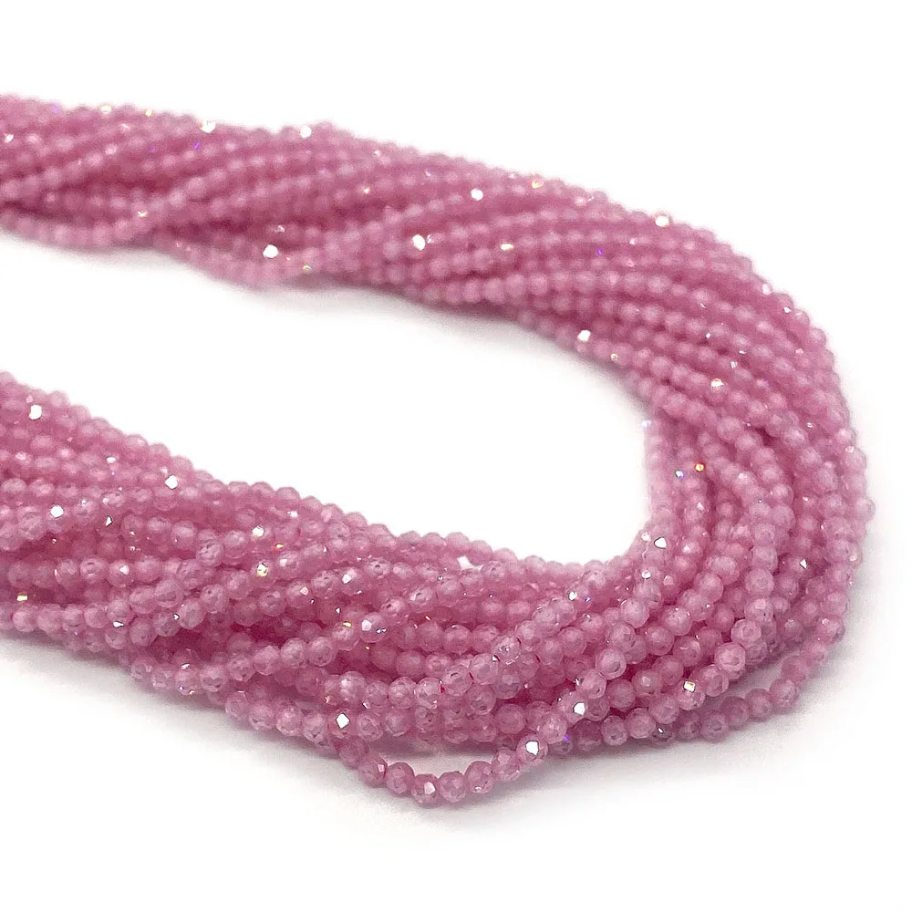 Perline classiche in pietra naturale sfaccettate con zirconi colorati squisiti gioielli fai da te che fanno collana di bracciali forniture regalo di