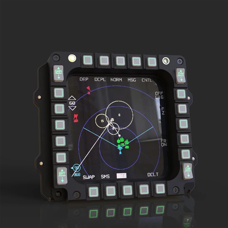 フライトシミュレーター,マルチカラーtftディスプレイ,600x600 dpi,usb