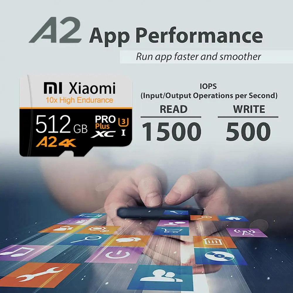 Xiaomi Original Mini SD Card Class10 Memory Cards 1TB 512GB 256GB 128GB Extreme PRO Micro TF SD Card 64GB For Mobile Phone