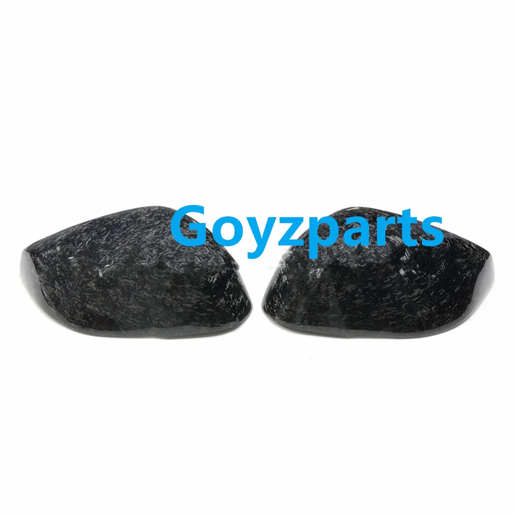 For Infiniti Q50 Q50L Q6 2014-2017 Rearview Mirror Caps Cover Reverse Mirrors Shell Carbon Fiber Black Paste 1Pair