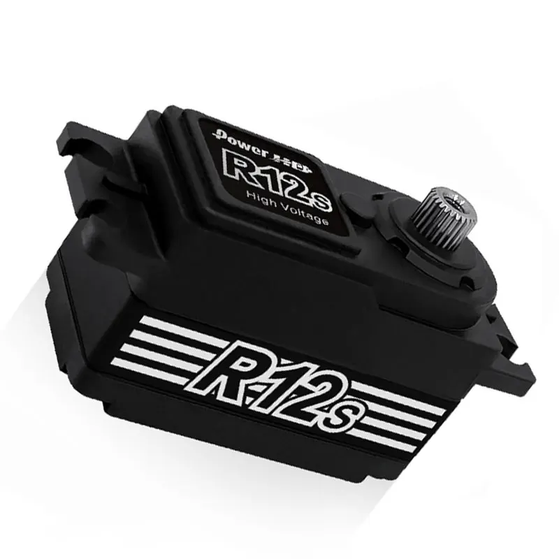 Power HD R12S 12KG High Torque Brushless Metal Gear Servo 6.0-8.4V for 1/10 Rc Electric Car