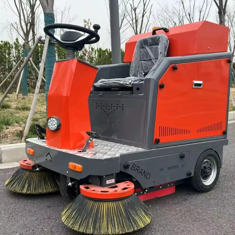 YG Customized  New Ride Electric Wash Cart Cleaning Park Robotic Industrial Cleaner Brush Floor Street Car Factory Self-Prop