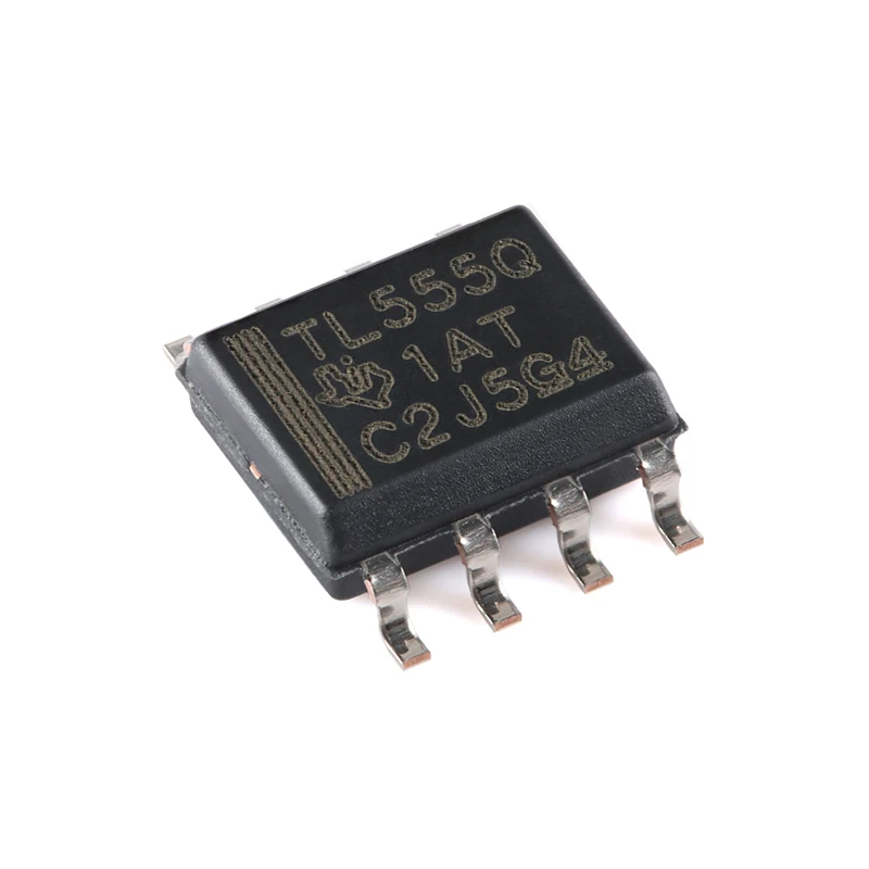 Temporizadores e produtos de suporte para temperatura operacional CMOS, SOP-8, TLC555QDR, TLC555Q,-40 C-+ 125 C, 10 PCs/lote