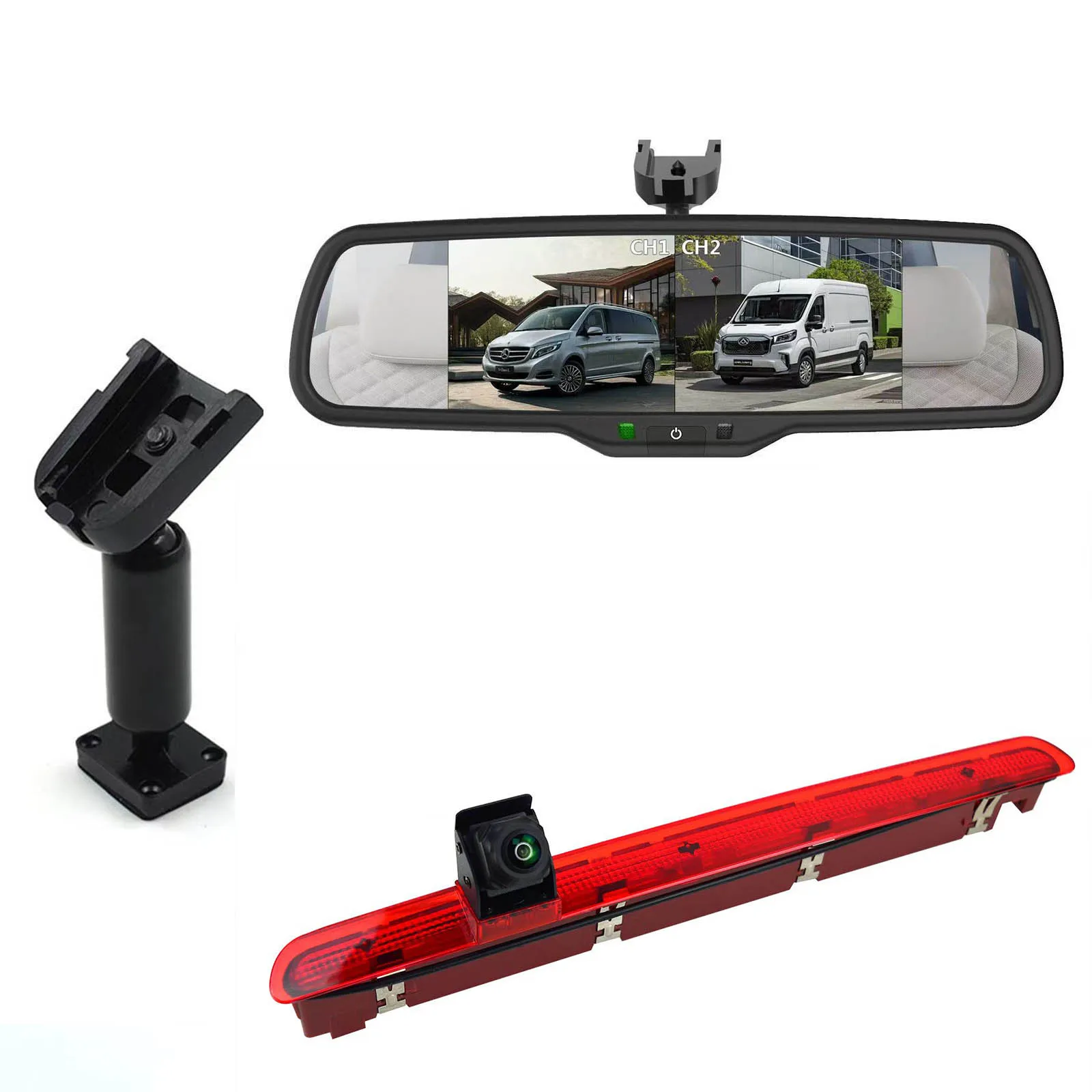 

AHD720P for 3rd Brake Light Rear View Camera For VW Transporter T6&T6.1 ((2016-Current) Reversing Camera Mirror Monitor Kit