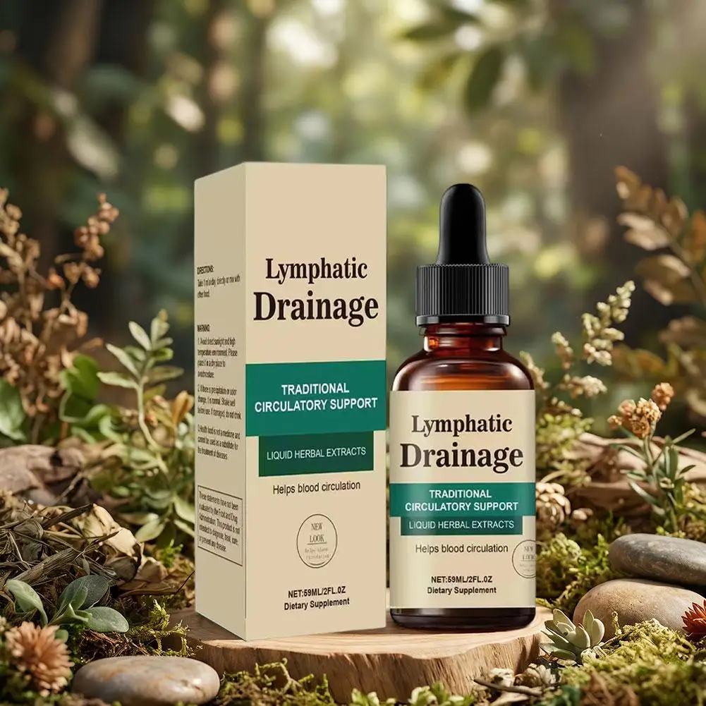Organische Lymphdrainage-Tropfen Natürliche Kräuterformel Einfach Anzuwenden Reduziert Schwellungen Entgiftend Sanft Ganzkörper Tägliche Anwendung Tropfen – Detail 8