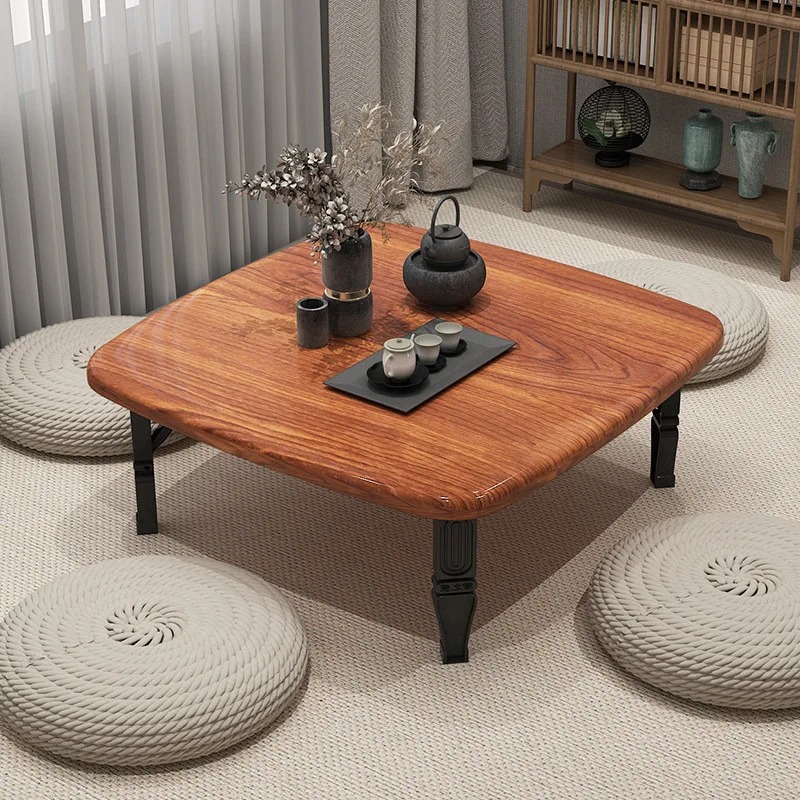 

Folding table, small kang table, household floor table, dining table, tatami table, bed desk, folding dining table, small low