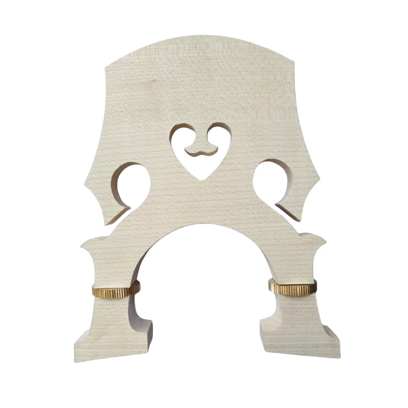 1 pc European materials maple adjustable Double Bass Bridge 4/4 3/4 1/2 1/4 size.Double Bass accessories