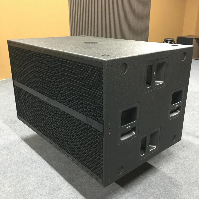 Sub 9007-AS Double 21 Inch High Poweul Active Subwoofer Professional O System Sound 21" Woofer Bass Speakers