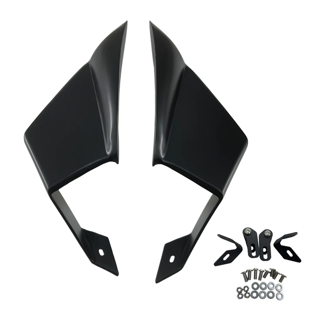 Motorcycle Accessories Carbon Fiber Wings Fixed Wind Wings For
