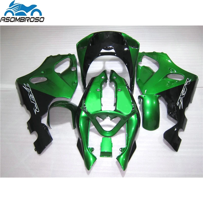 Green Black Sports racing Motorcycle for Kawasaki Ninja ZX7R fairing kit 1996-2003 fairing set zx7r 96 97 98 99 00 01 02 03 HX06