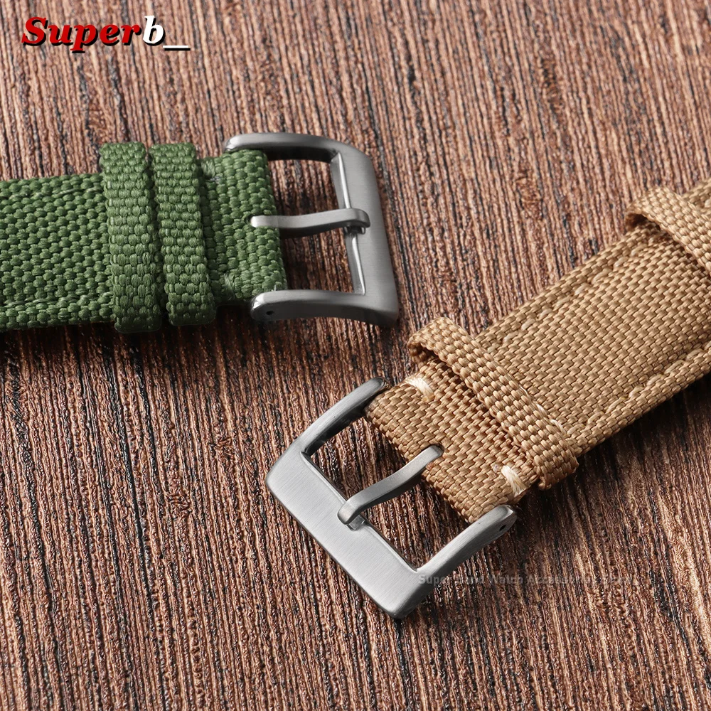 Tali Jam Tangan Nilon Kain Lay - Canvas Strap Watch ulasan dan harga