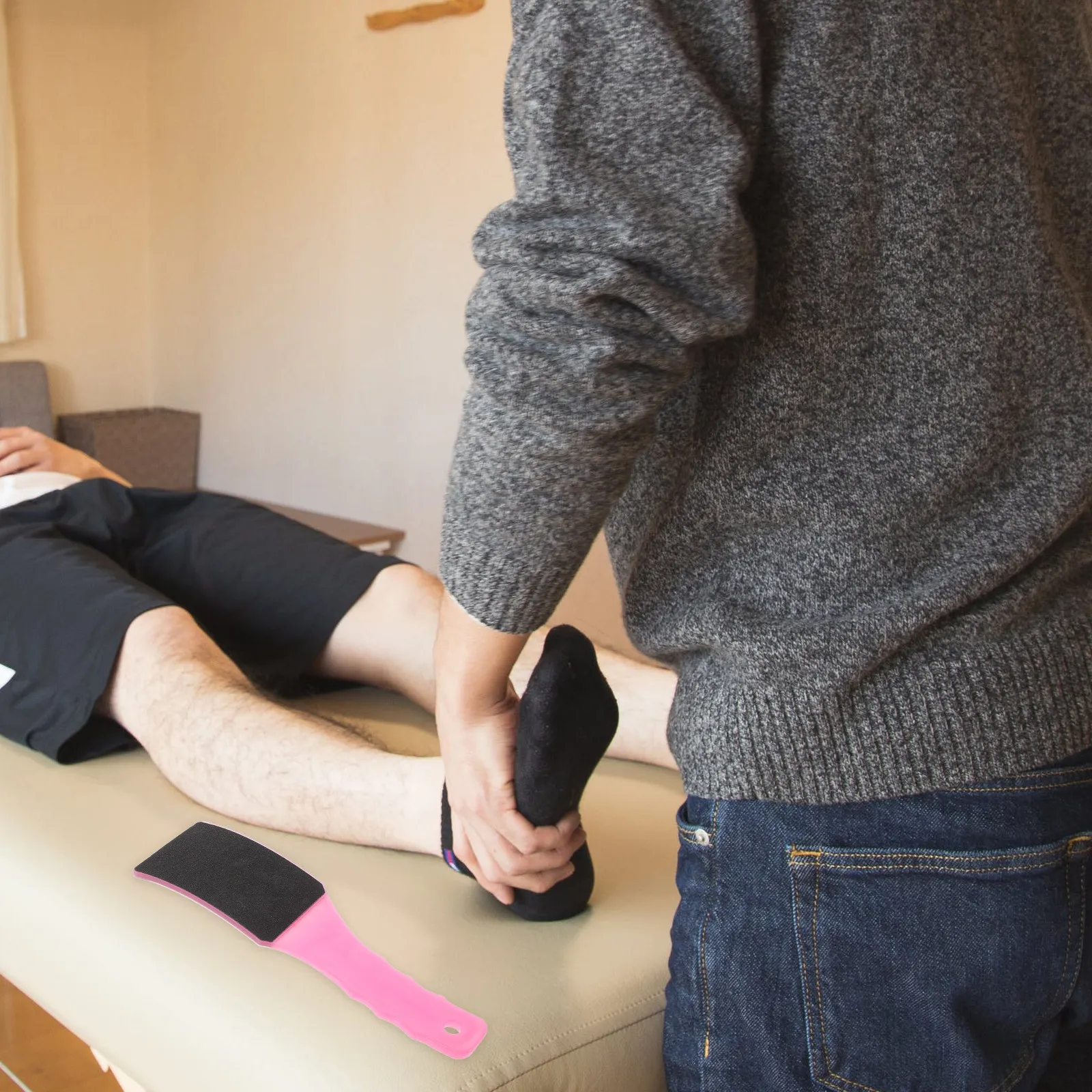 

Двусторонняя пилка-терка для педикюра, удаления огрубевшей кожи, отшелушивающий инструмент для ног, скрабер для педикюра