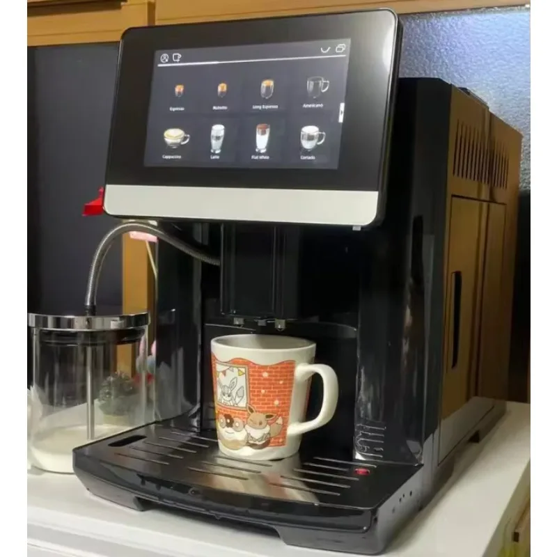 2026 New Style Touch Screen Automatic Coffee Machine With Automatic Milk Frother And Self Cleaning
