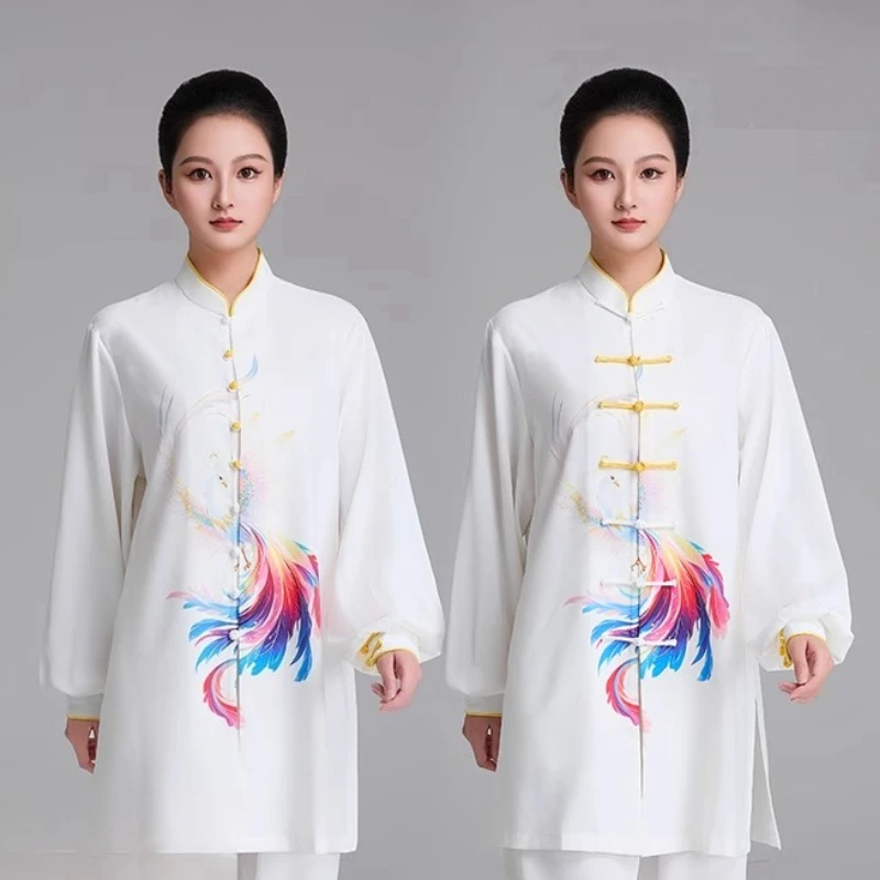 

Костюм тай-чи кунг-фу, китайская традиционная форма для боевых искусств для женщин и мужчин, жидкая драпировка, дышащая и удобная