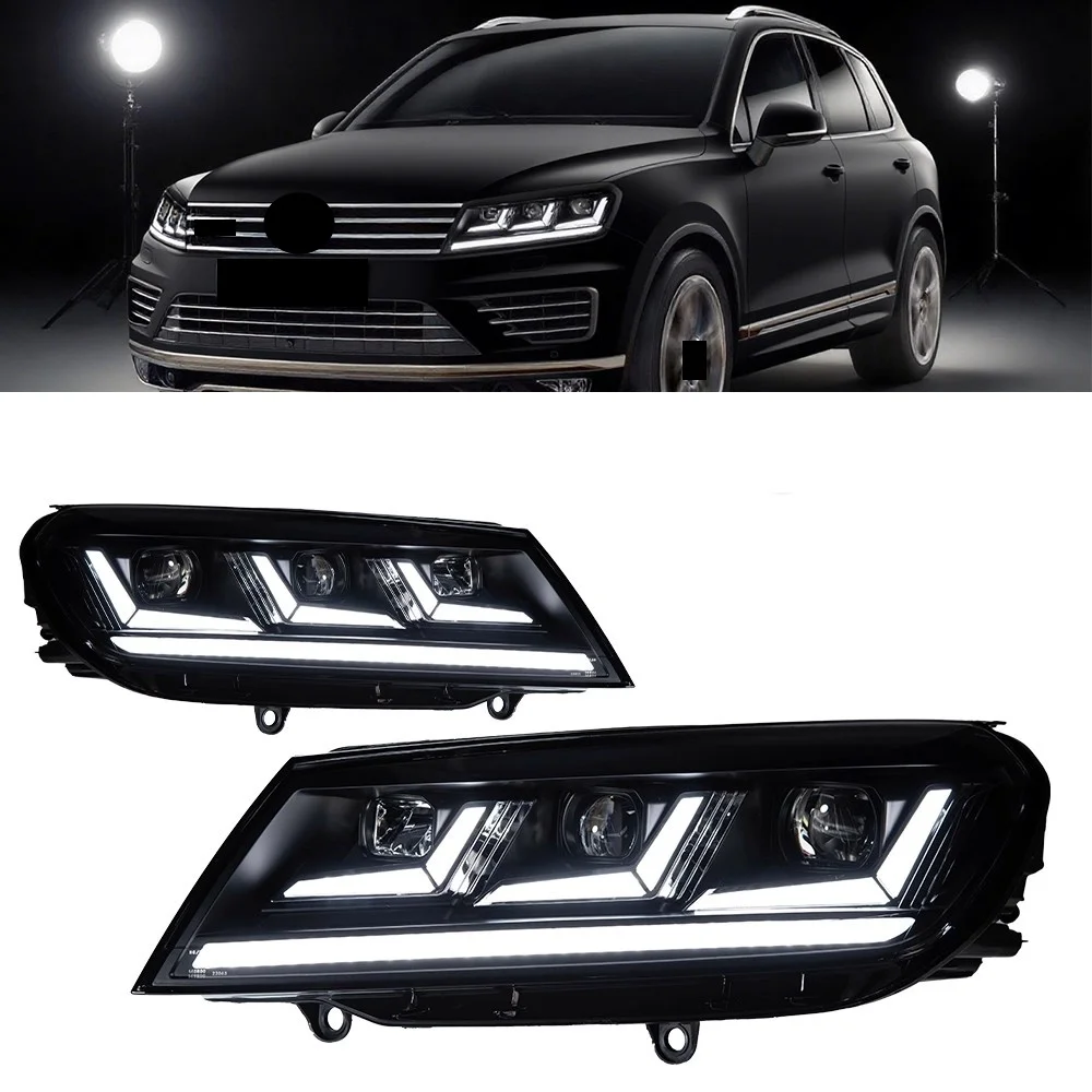 

For Volkswagen vw Touareg 2016 2017 2018 Modified Headlight LED Daytime Running Light