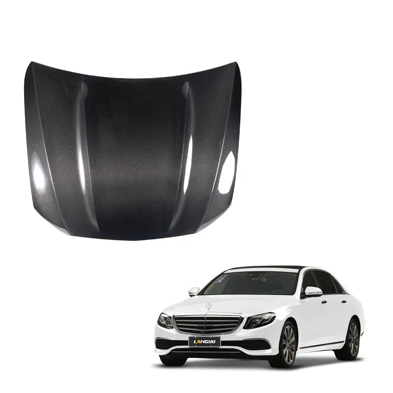 STLF Vehicle Refitting Parts Front Bonnet Carbon Fiber Engine Cover Suitable For mercedess-benzs E Class W213 AMG Engine Hood