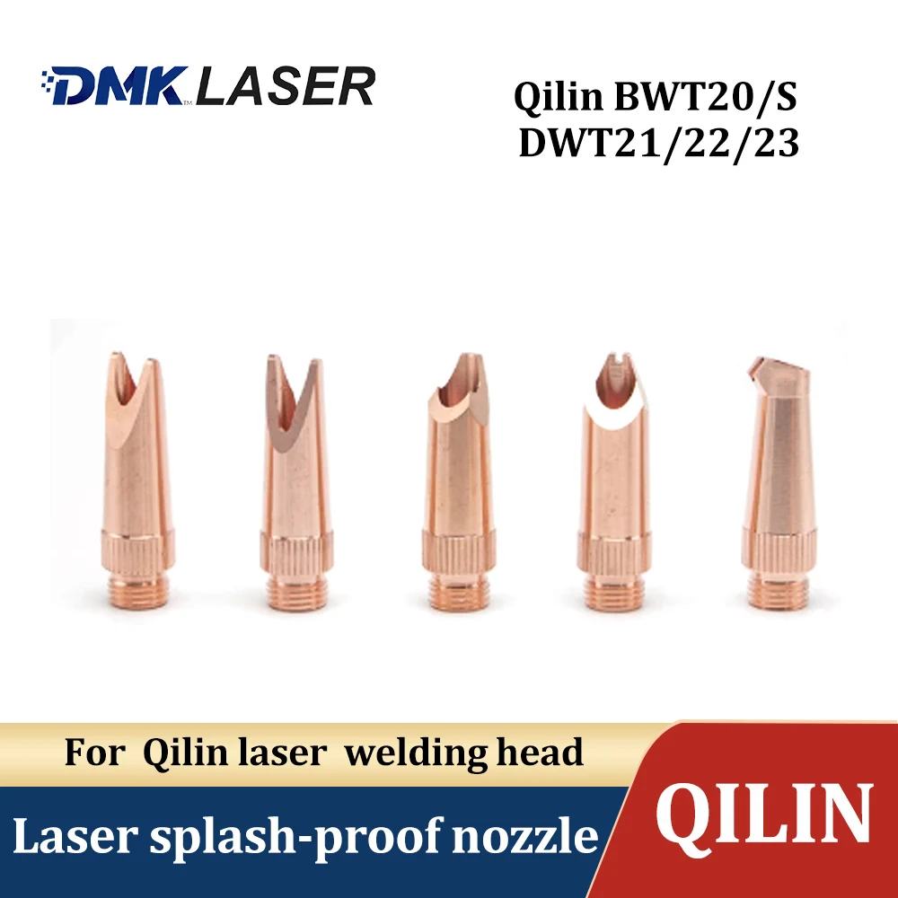 Ugello per saldatura laser Qilin V20 Ugello antispruzzo Accessori per testa di saldatura laser in fibra Qilin
