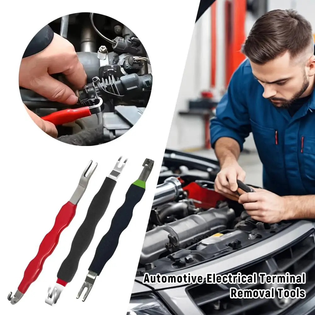 

﻿ Automotive Electrical Terminal Connector Removal Tools Auto Wiring Harness Plug Removal Separation Tool for Most Vehicles