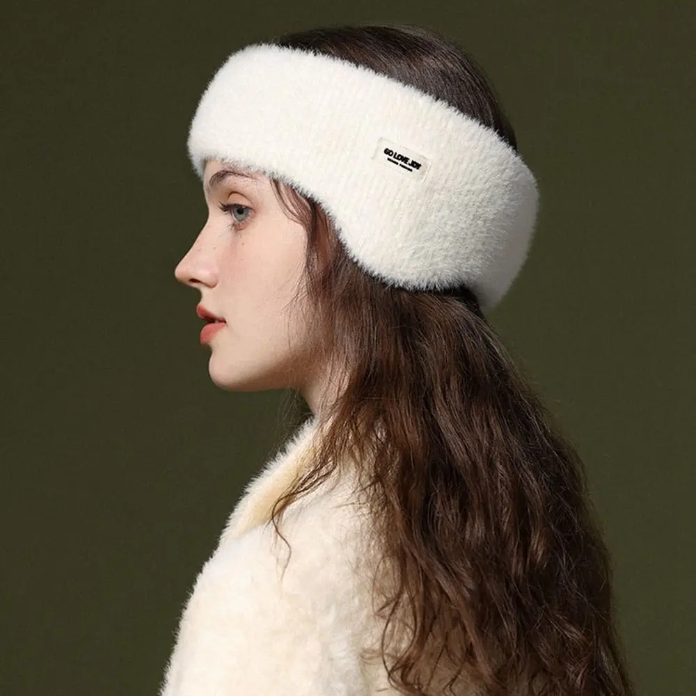 Neue Ohr Abdeckung Kopf Getragen Ohrenschützer Winddicht Kälte schutz Ohrenschützer Stirnband Ohr Wärmer Gestrickte Warme Ohrenschützer Winter