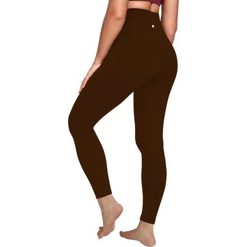 Imagen 2 del producto Leggings de entrenamiento para mujer de 25"" - Pantalones de yoga con control de barriga de cintura alta Entrenamiento de gimnasia para levantamiento de glúteos