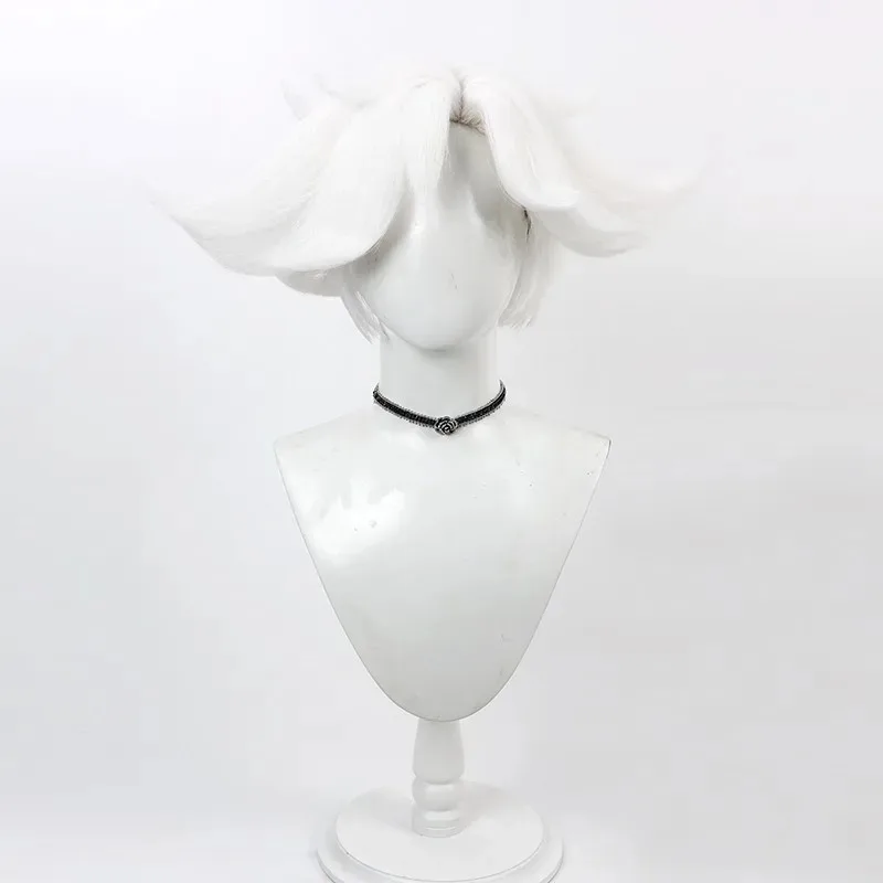 Bear's Den Hazbin أنيمي فندق زي الملابس الموحدة تأثيري الملاك الغبار فستان مثير الأحمر والأبيض المشارب قاعة جديد 2025