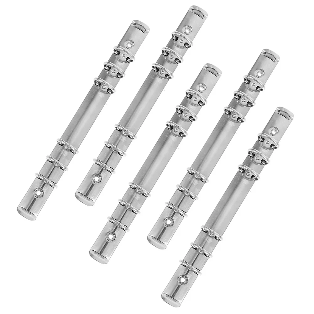 5 Stücke Lose Blatt Binder Kern Metall Mechanismen Rostfrei Runde Ringe für Notebook DIY Büro Schule Projekt Organizer Liefert