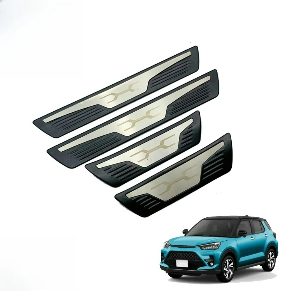 Suitable for Toyota 2020 Raize Welcome Threshold Bar Step 4 Pcs High Quality Stainless Steel Automotive Styling Accessories