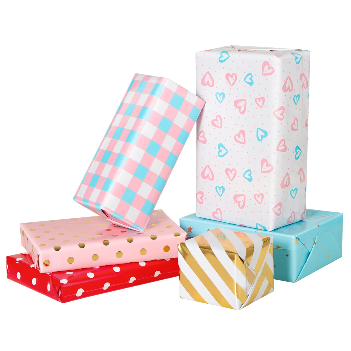 Girls Gift Birthday Wrapper Paper Wrapping Baby Happy Gifts for Stocking Stuffers