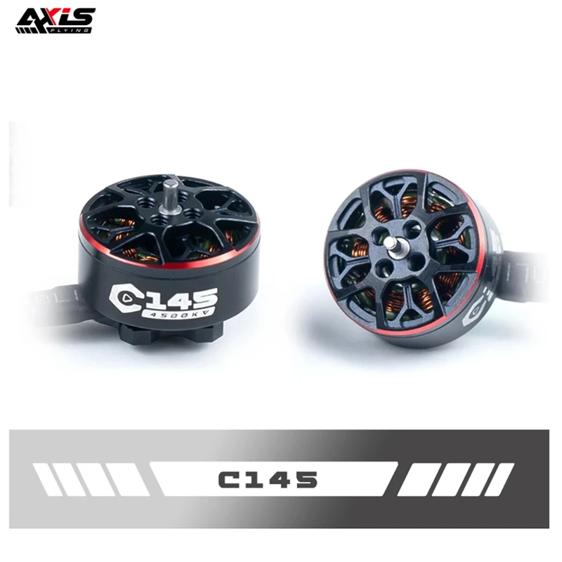 AXISFLYING-Moteur Brushless 4S pour Drone Cinewhoop et Cinematic RC FPV, CBahn 1404.5, 4500KV, 2.5 Pouces