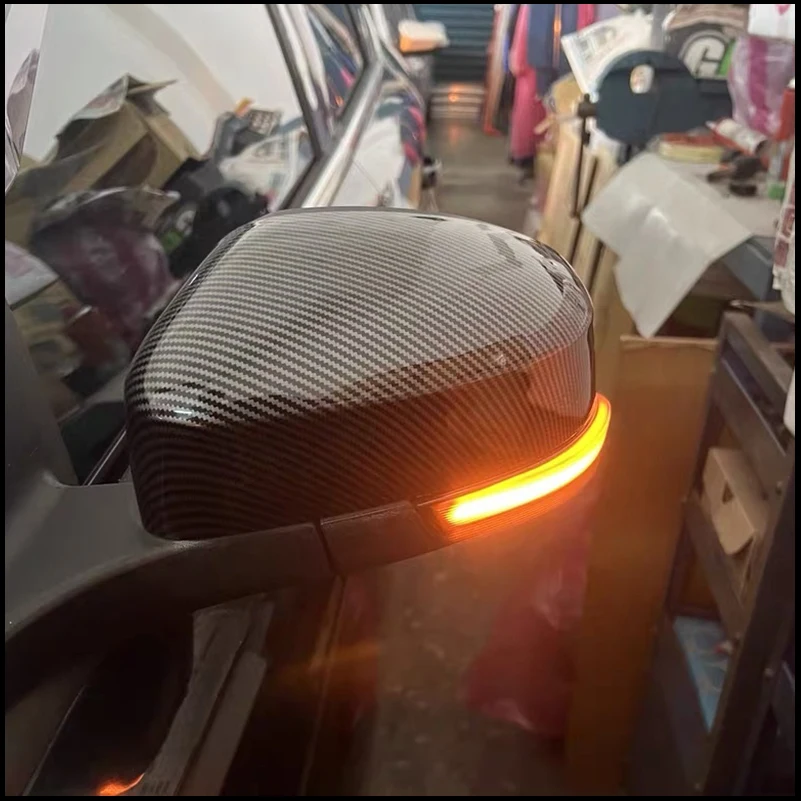 Car Styling For Ford Mondeo MK4 Fusion 2008-2012 Rearview Mirror Cover Cap Housing Replace Style Trim Auto Parts Accessories