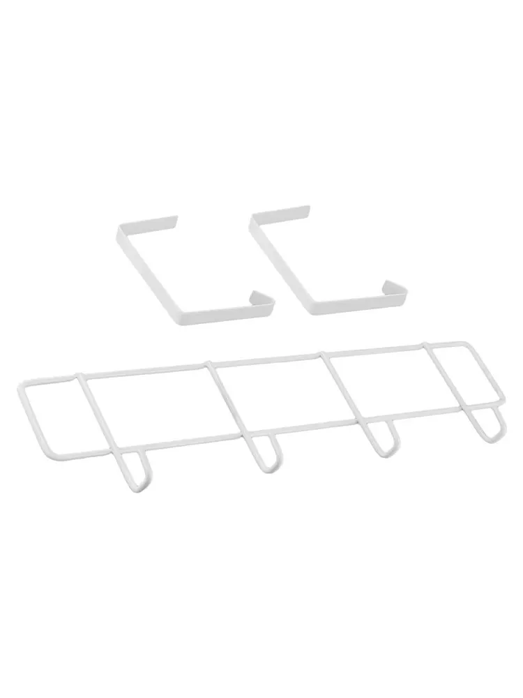Bathroom Home Cloth Hanger Bathroom Storage Compact Design Easy To Install Innovative Design Organized Storage