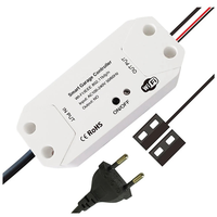 F-F Tuya WIFI 2.4G Smart Garage Door Opener Controller Open And Close By Phone APP Compatible Alexa And Google Home