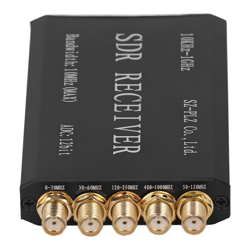 Imagem -02 - Sdr Liga de Alumínio Módulo Receptor Simplificado Software Definido Rádio 12bit 10k1ghz Largura de Banda Rsp1