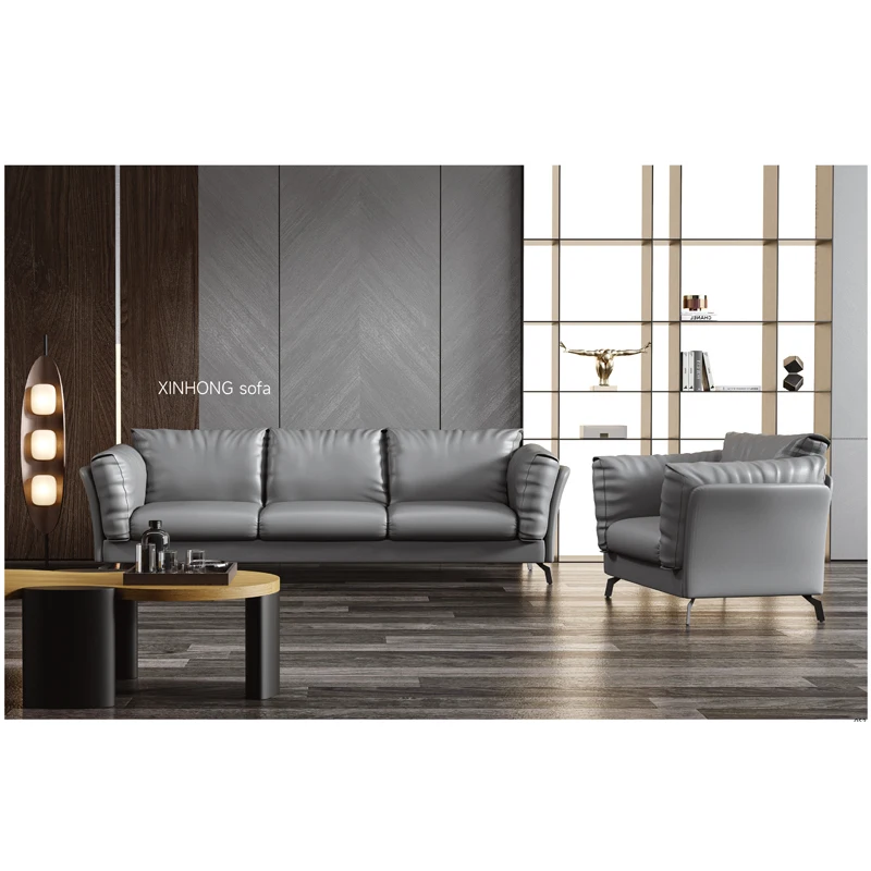 

# Modern Leather Office Sofa Comfortable Seating Support Apartment And Hotel Furniture Use