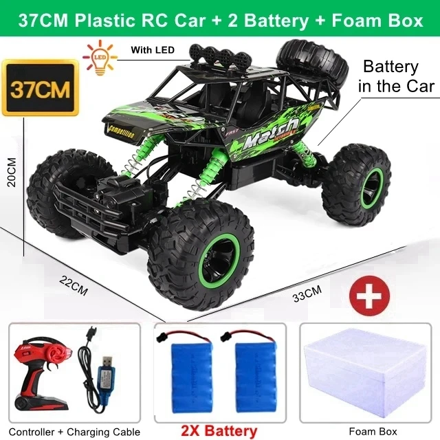 Oike RC Auto Afstandsbediening Klimvoertuig Buiten All Terrain Off-road Vrachtwagens 4WD Racing Drift Cars Speelgoedcadeau voor kinderen Volwassenen