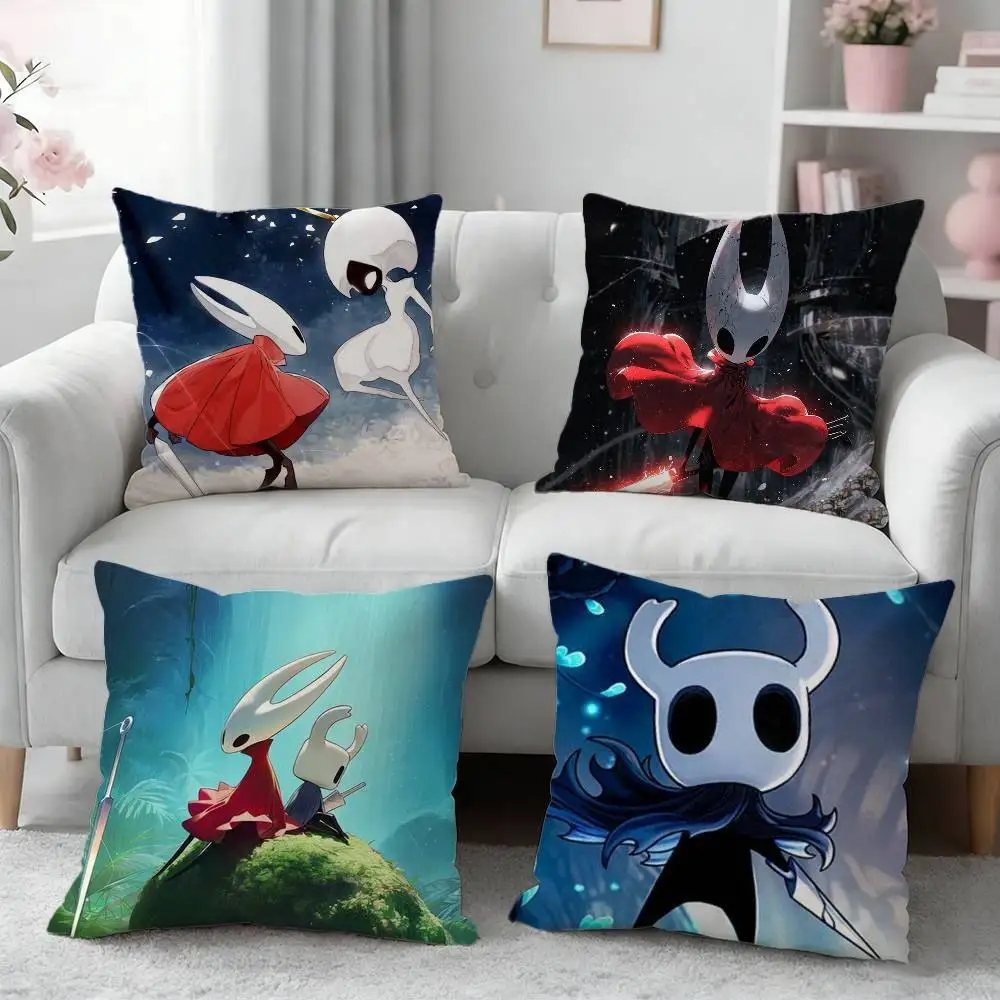 

Наволочка с принтом Game H-Hollow Knight Silksong для гостиной, чехол для диванной подушки