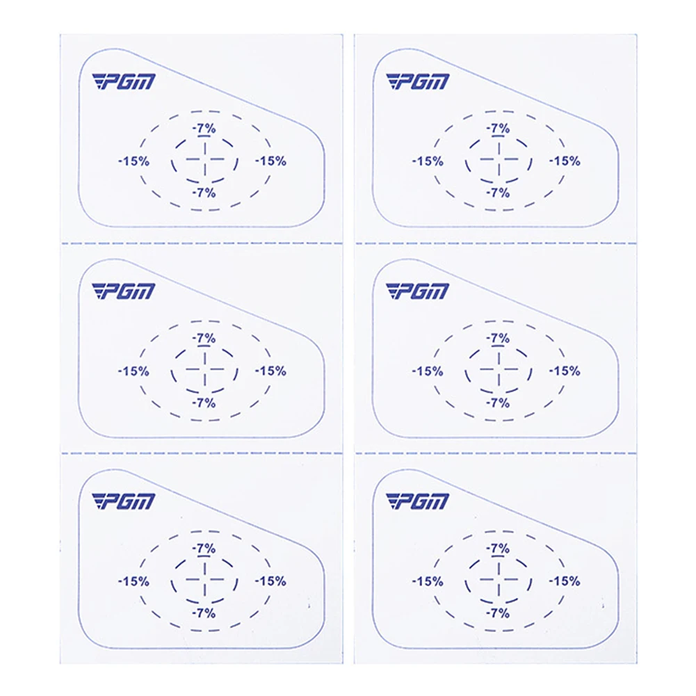 Golf Impact Tape Strike Stickers Self-Teaching Sweet Spot and Consistency Analysis Golf Ball Sweet Spot Finder for Golf Training