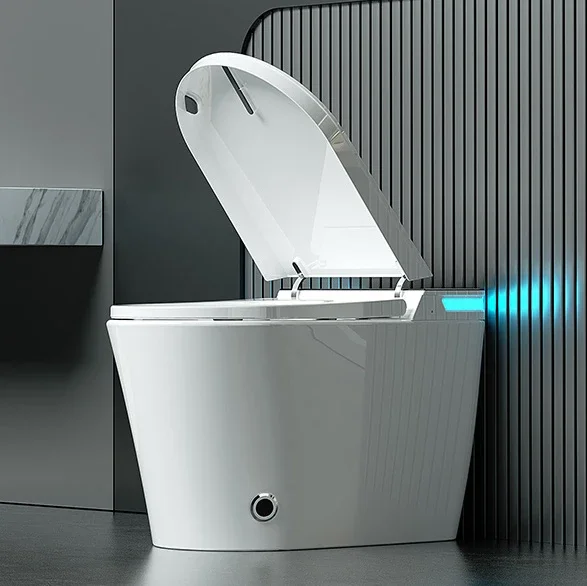 European Modern Sanitary Ware Automatic Bidet Toilet Bathroom Intelligent Wc Toilet Bowl Commode Smart Toilet