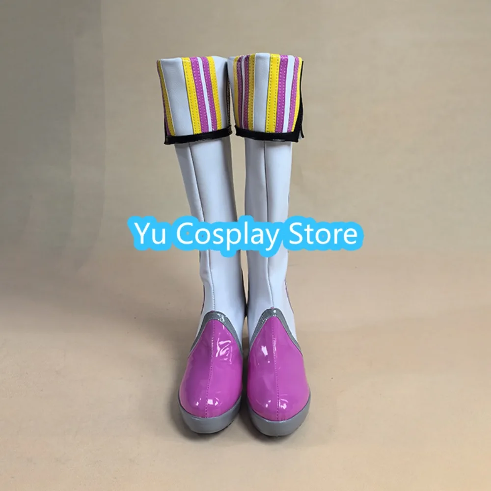Buty do cosplayu Pretty Rhythm Laala Manaka na wystawę anime, występ, buty do cosplayu anime, botki, kostiumy na Halloween, rekwizyty
