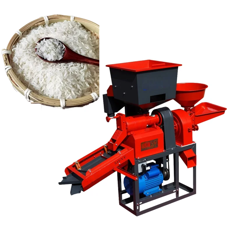 

Multifunctional rice milling machine, combined with shelling, whitening and polishing