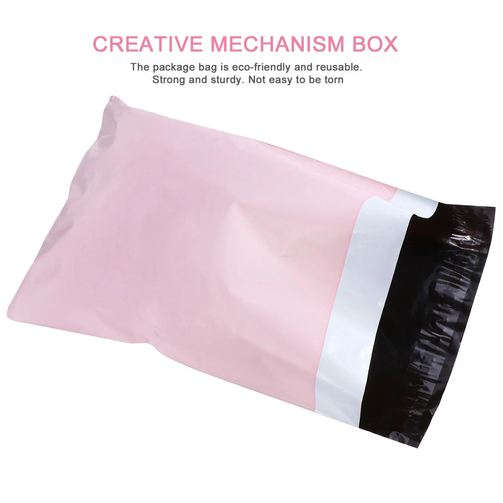 

100Pcs Eco Friendly Pe Mailing Bags Self Sealing Envelope Mailers Shipping Package Strong Reusable