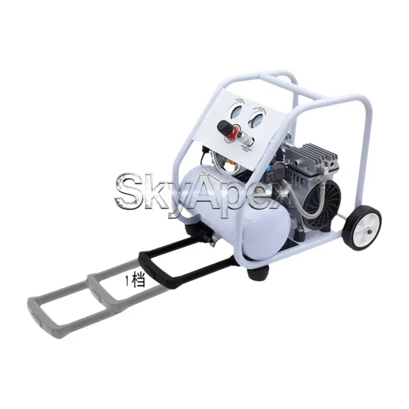Portable Oil Free Low Noise Small Home Air Compressor Woodworking Paint Industry-Specific Equipment