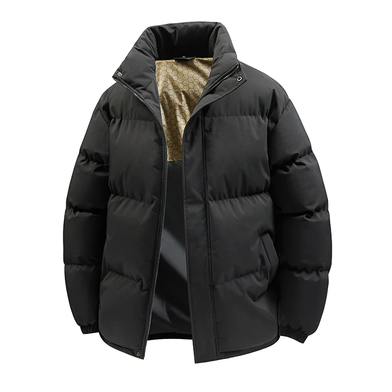 Men's Fashion Windbreaker Parka Coat Windproof Casual Autumn Winter Overcoat Warm Hombre New Male Jacket Streetwear Outdoors