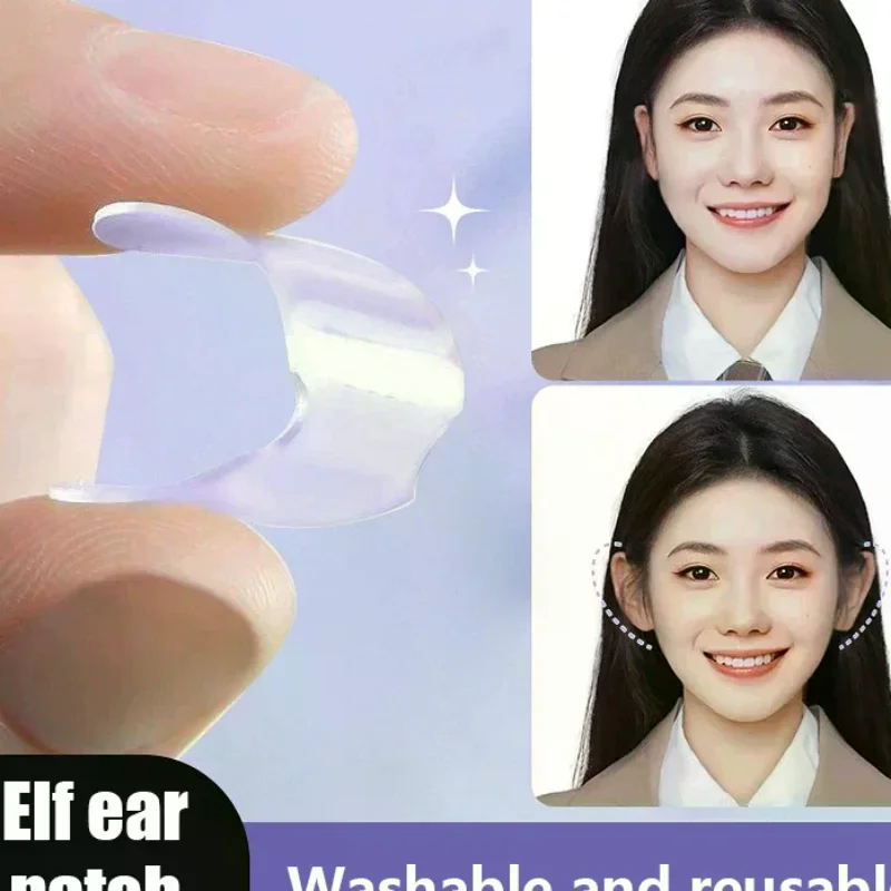 

12/30pcs/Box Cosmetic Ear Corrector Elf Ear Stickers Ear Supporters Self Adhesive Cosmetic Ear Stickers Invisible Ear Stickers