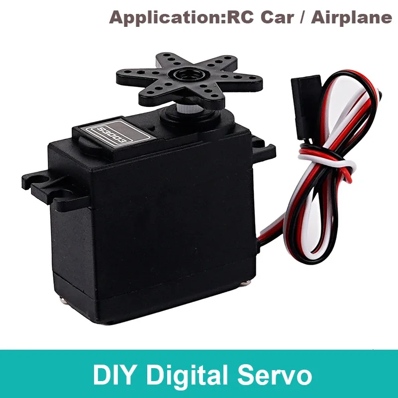 S3003 6kg torque rc servo motor 180/270/360 4.8v-6v servo digital padrão 25t para rc carro avião barco helicóptero robô carro de corrida