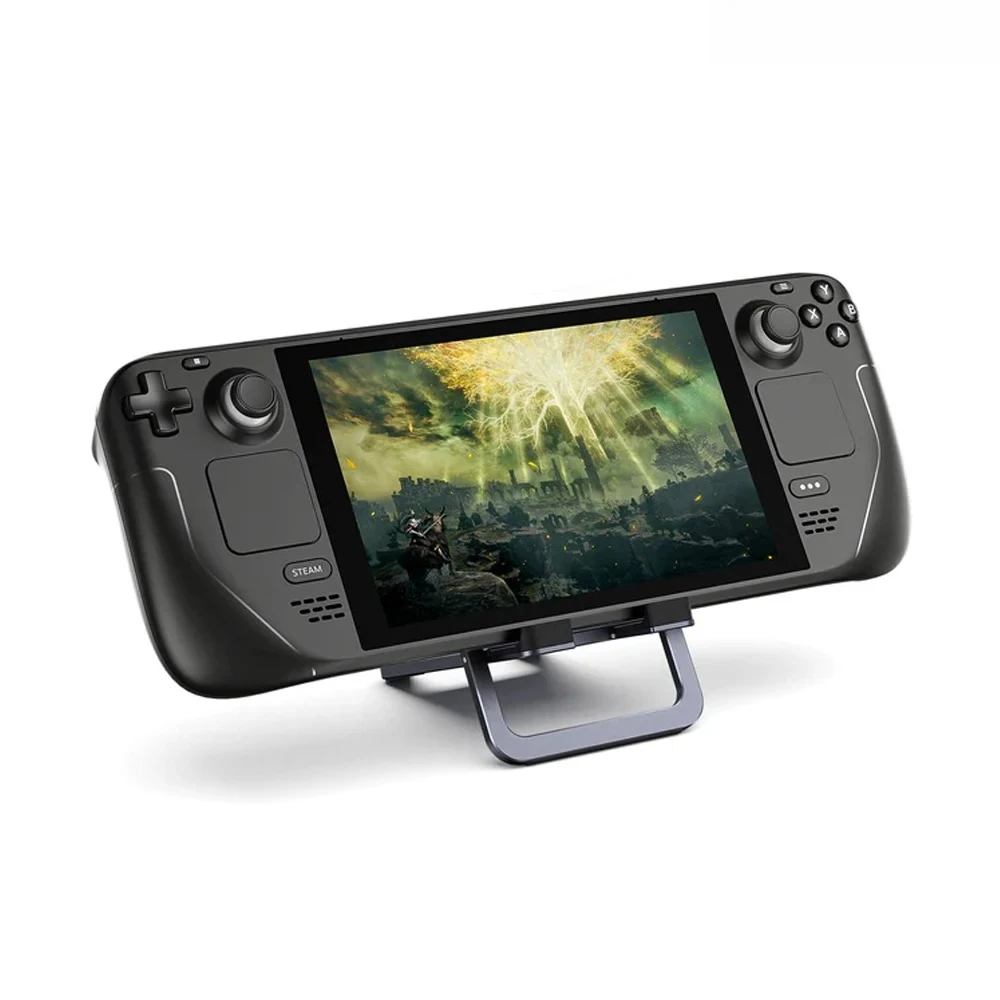 STEAM Deck JSAUX MINI RUX ROG ALLY per Ally(x) Steam Deck Switch per IPad IPhone Supporto pieghevole ultrasottile regolabile