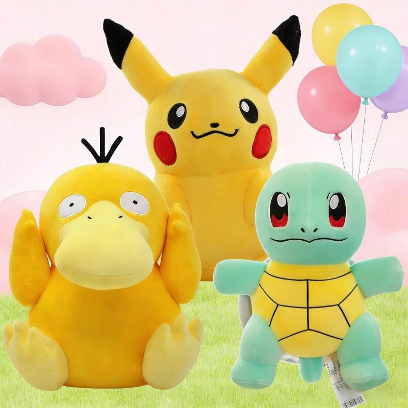 

Плюшевые игрушки Покемон: Пикачу, Генгар, Райчу, Сквиртл, Иви, Чармандер, Бульбазавр, Мьют, подарки на день рождения и Рождество для детей