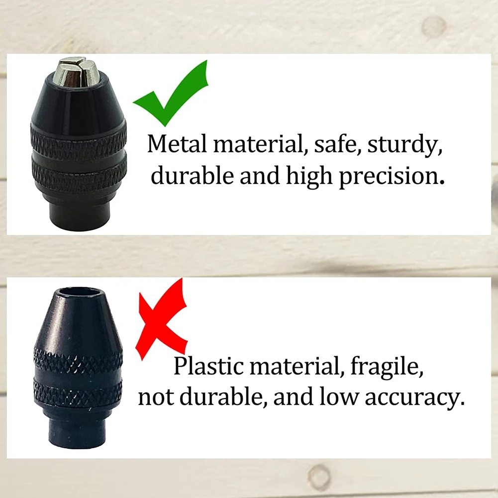 AD23-Набор цанговых патронов для сверлильного патрона для Dremel, 11 шт. 4485, латунный набор инструментов для быстросменной сверлильной гайки (1/32 дюйма до 1/8 дюйма)