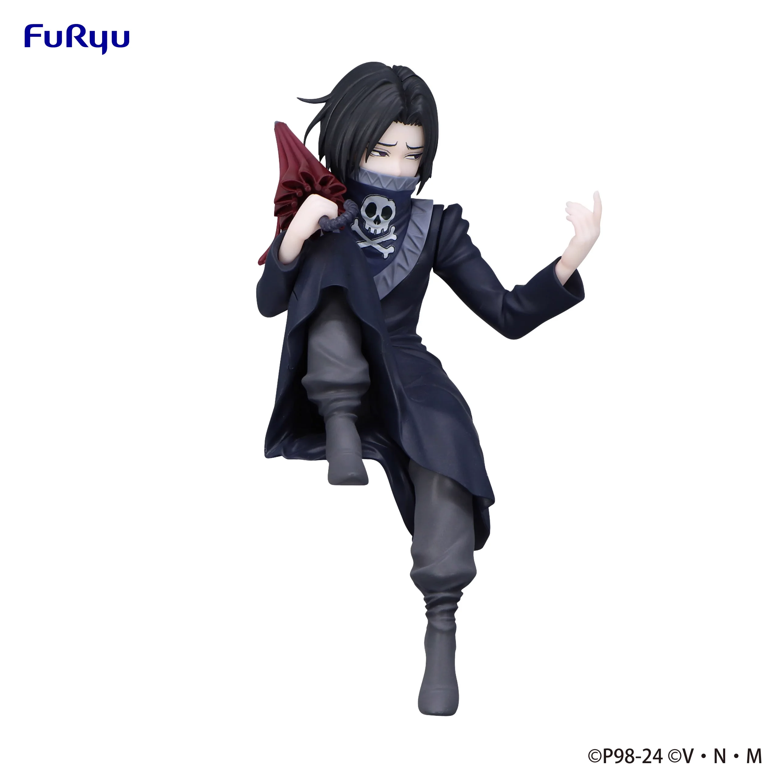 Original FuRyu Feitan Pōtoo Phantom Troupe Hunter X Hunter Noodle Stopper Anime Action Figure Toys For Desk Decor Birthday Gift